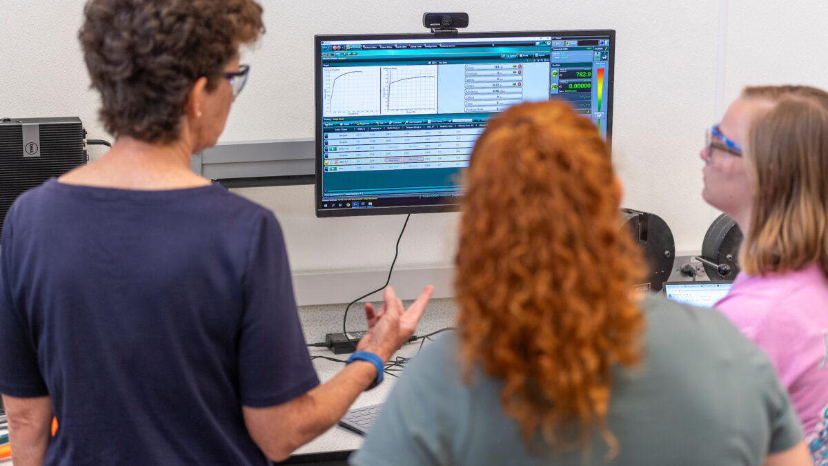 Instructor with Students