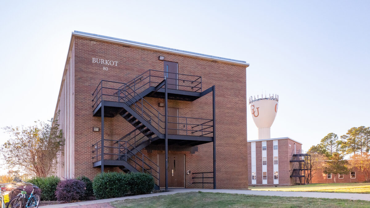 Exterior of Burkot Hall.