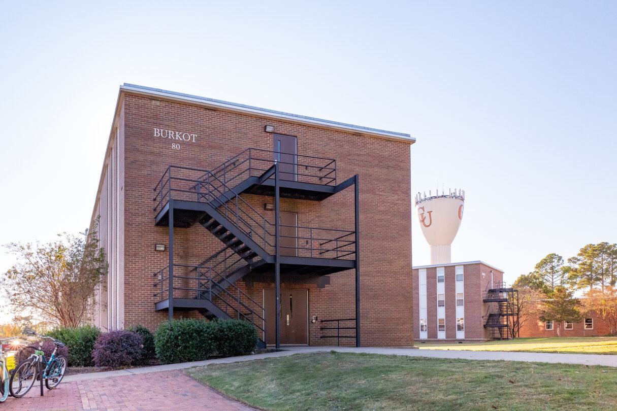 Exterior of Burkot Hall.
