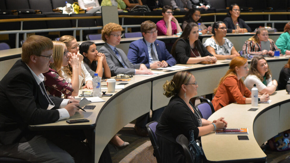 image of conference attendees