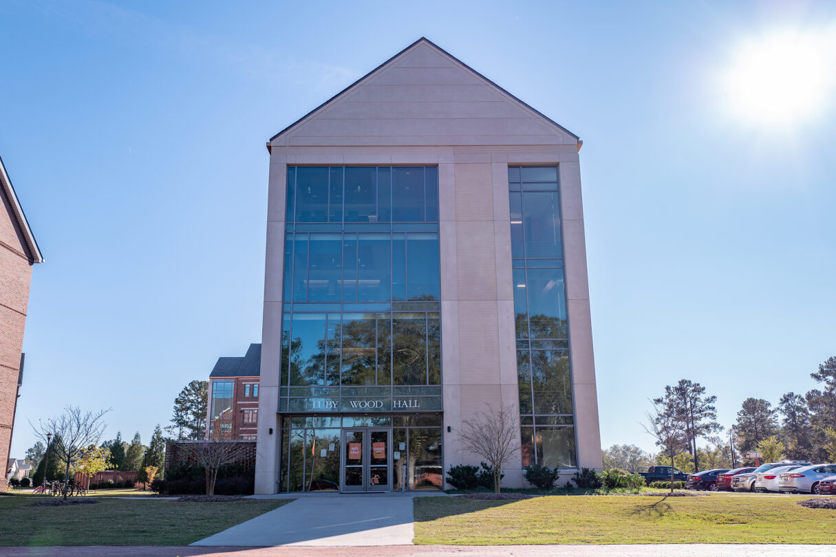 Exterior of Luby Wood Hall