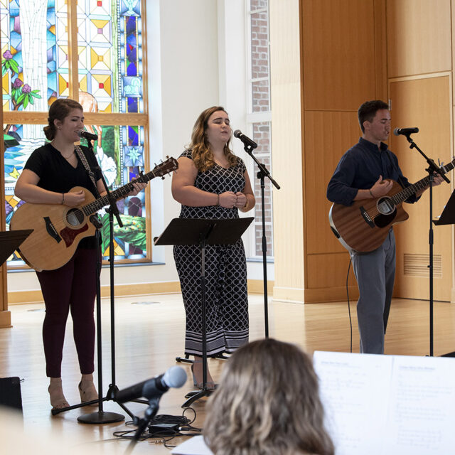 CU Welcome Back Week Freshman Worship