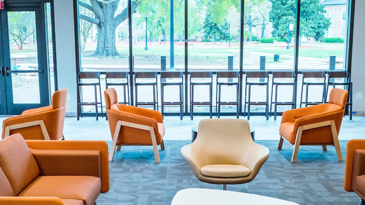 image of study space at Student Union