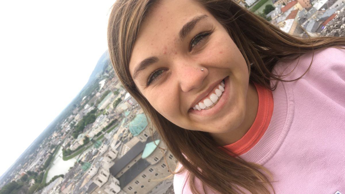 Campbell Student studying abroad