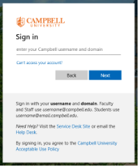 Self-Service Verification Step 1
